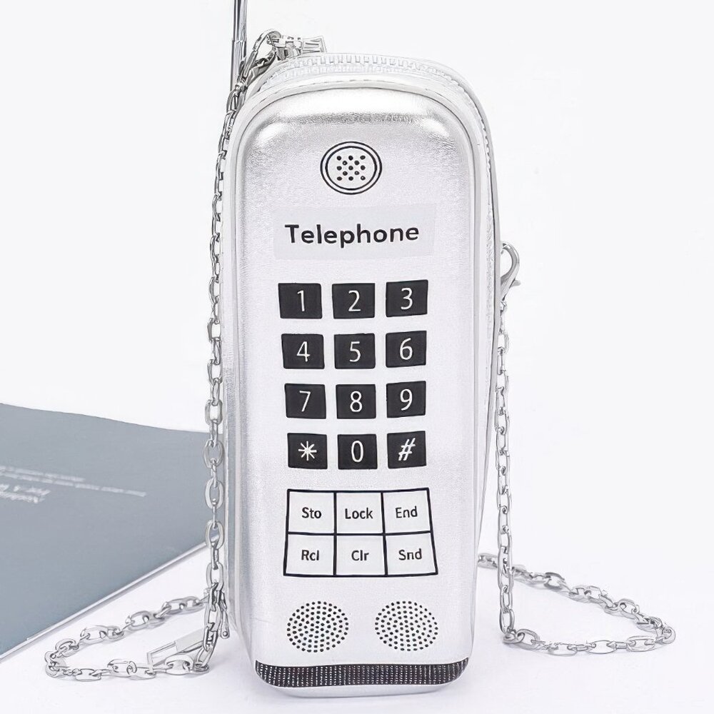 Metallic Handphone Novelty Bag